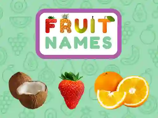 遊戲Fruit Names在線