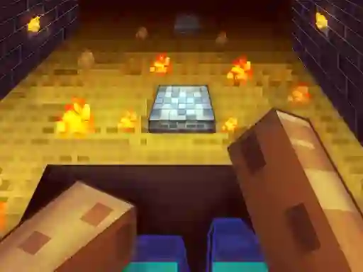 遊戲Parkour in the cave 3D在線