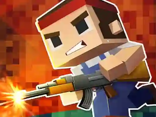 遊戲Blocky Shooting Swat Multiplayer在線