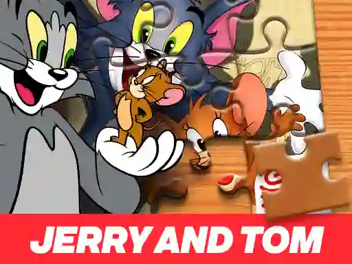 遊戲Jerry and Tom Jigsaw Puzzle在線