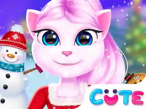 遊戲Angela Christmas Decor Game在線