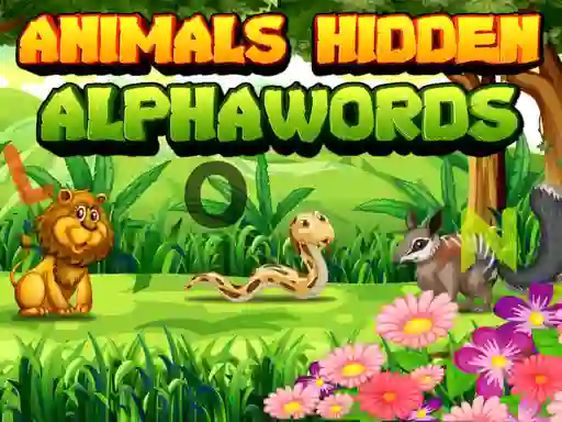 遊戲Animals Hidden AlphaWords在線