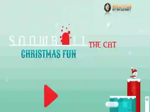 遊戲Snowball The Cat Christmas Fun在線