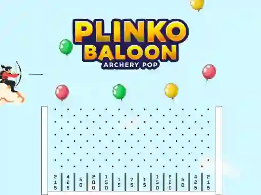 遊戲Plinko Ballon Archery Pop在線