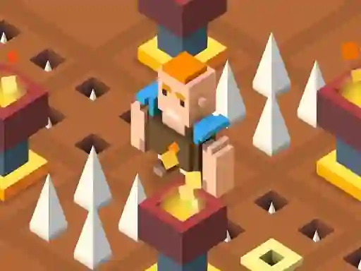 遊戲Endless Blocky Platformer在線