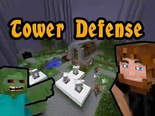 遊戲Minecraft Tower Defense在線