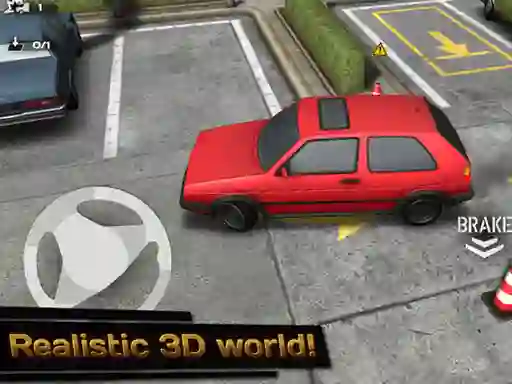 遊戲Backyard car Parking在線