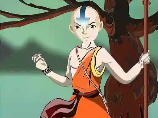 遊戲Avatar Aang DressUp在線