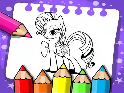 遊戲My Little Pony Coloring Book在線