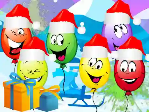 遊戲Christmas Balloons Bursting在線