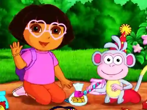 遊戲Dora Kids Puzzles在線
