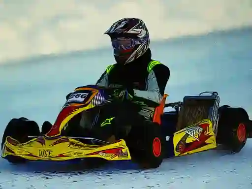 遊戲Kart Racing Jigsaw在線