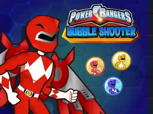 遊戲Power Rangers Bubble Shoot在線