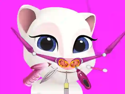 遊戲Little Angela Nose Doctor在線