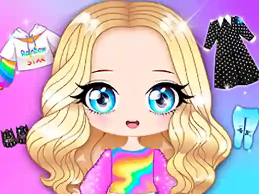遊戲Chibi Beauty Salon Dress Up And Spa在線