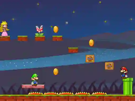 遊戲Mario Bros Save Princess在線