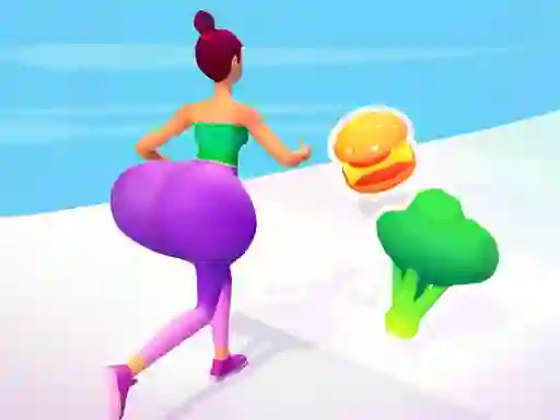 遊戲Twerk it! body Race 3D在線