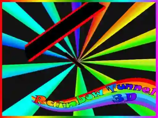 遊戲Rainbow Tunnel 3D在線