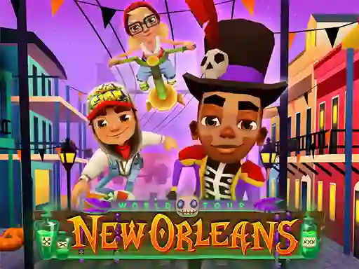 遊戲Subway Surfers New Orleans在線