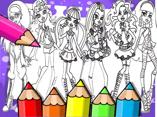 遊戲Monster High Coloring Book在線