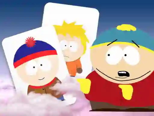 遊戲South Park memory card match在線
