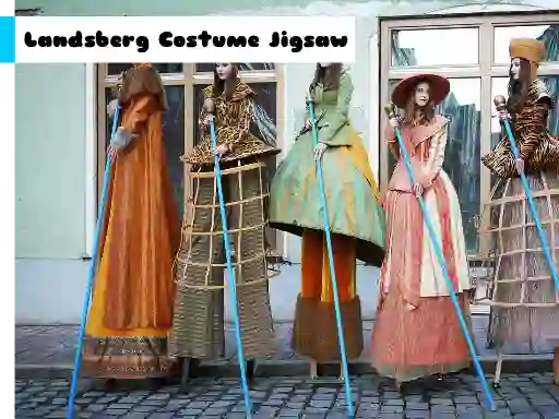 遊戲Landsberg Costume Jigsaw在線