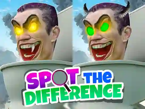 遊戲Skibidi Toilet Spot the Difference在線