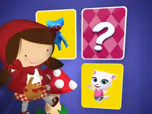 遊戲Little Red Riding Hood Memory Card Match在線