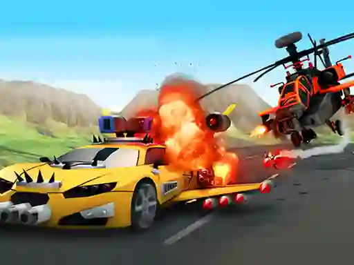 遊戲Chaos Road Combat Car Racing在線