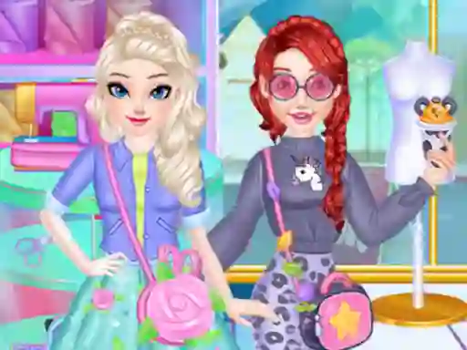 遊戲Fashion Princess Sewing Clothes在線