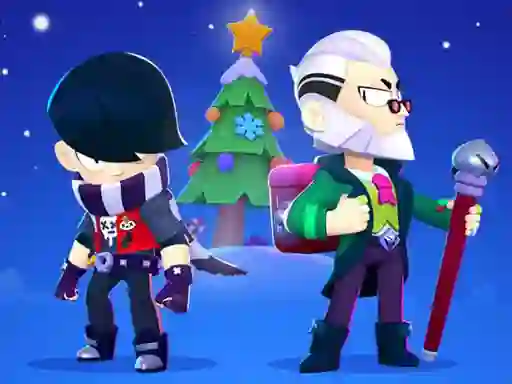 遊戲Brawl Stars Christmas Coloring在線