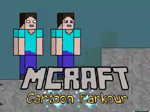 遊戲Mcraft Cartoon Parkour在線