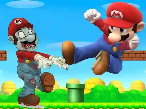 遊戲Super Mario vs Zombies在線