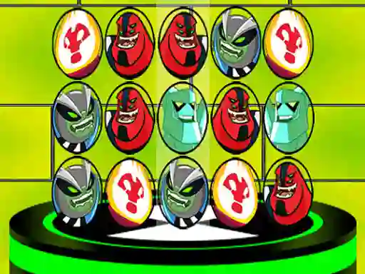 遊戲Ben 10 Match 3 Aliens在線