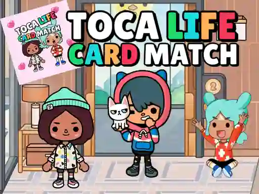 遊戲Toca Life Memory Card Match在線