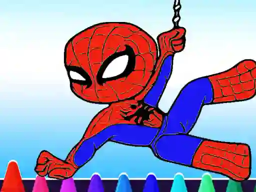 遊戲Spiderman Coloring book在線