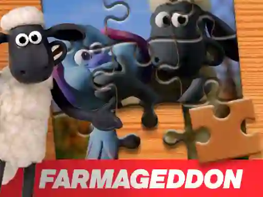 遊戲 A Shaun the Sheep Movie Farmageddon Jigsaw Puzzle在線