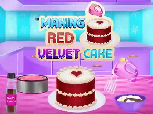 遊戲Making Red Velvet Cake在線