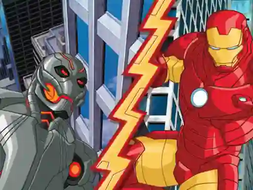 遊戲Avengers Iron Man Rise of Ultron 2在線