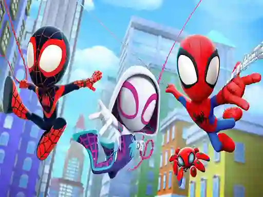 遊戲Spidey and his Amazing Friends Swing Into Action!在線