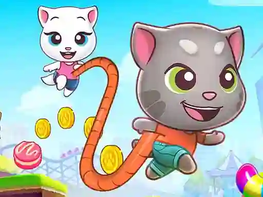 遊戲Tom & Angela Jump在線