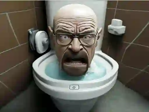 遊戲Funny Skibidi Toilet Face在線
