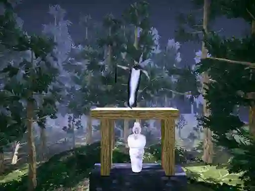 遊戲Pocong found Kuntilanak night horror在線