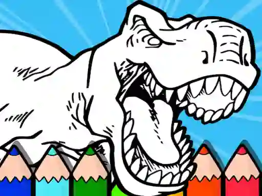 遊戲Coloring Dinos For Kids在線