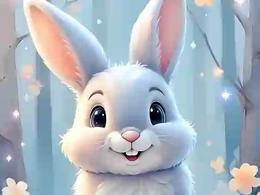 遊戲Easter Bunny Coloring Book在線