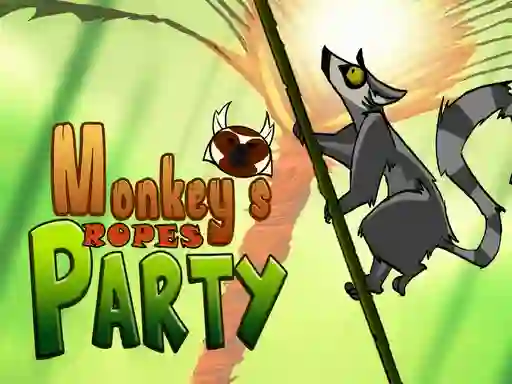 遊戲Monkey's ropes party在線
