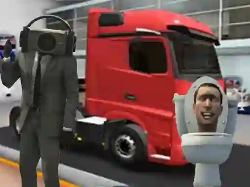 遊戲Truck Simulator Skibidi Toilet在線