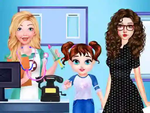 遊戲Baby Taylor Check Up Doctor Game在線