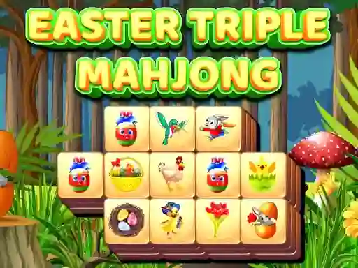 遊戲Easter Triple Mahjong在線