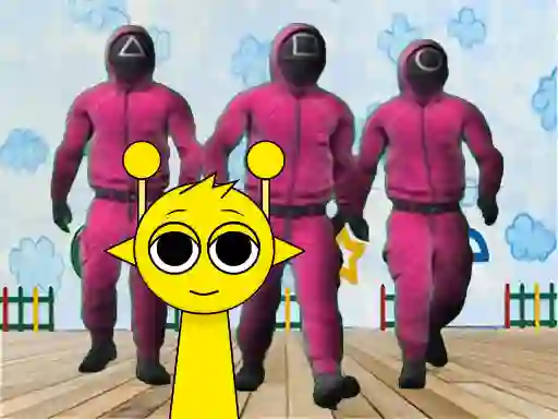 遊戲Sprunki in Squid Game Chamber在線